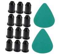 Toyvian 1set Electric Guitar String Caps String for Through Body Installation Lightweight Guitar Accessories for Repairs and Replacement