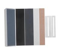 Toyvian 1set Guitar Fret Polishing Tools Sandpaper and Spacers Fret Leveling Beam and Sanding File and Enhanced Sound Quality