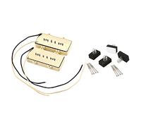 Toyvian 1set Guitar Pickup Enhanced Sound Quality Beige Replacement Pickups for Electric and Acoustic Guitars and More Rich Treble and Full