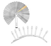 Toyvian 1set Guitar Radius Gauge Shaped Ruler Gauge for Accurate Guitar Neck Measurement and Essential Luthier Tool for String Distance and Flatness Evaluation