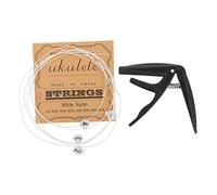 Toyvian 1set Guitar Strings with Capo for Classical Guitar Strings Accessory for Easy Replacement and Melodious Sound