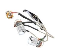Toyvian 1set Guitar Wiring Knobs for Electric Guitar Replacement Easy Installation and Material Compact Design for Beginners