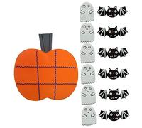 Toyvian 1Set Halloween Ghost Bat Chess Game Mat Interactive Family Board Game with Random Styles Improves Thinking Skills Safe and Reusable Felt Design for Fun Gatherings