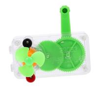 Toyvian 1Set Hand Cranking Generator Kit for DIY Assembly Science Experiment for Energy Conversion Portable and Safe Learning Tool for Indoor Outdoor Activities