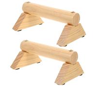 Toyvian 1Set Handles with Non Slip Grip Fitness Equipment for Upper Body Strength Training Durable Design for Safe Workout for Home Gym and Calisthenics
