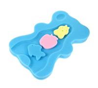 Toyvian 1set Lovely Bath Mat Comfortable Sponge Cushion Non-Slip and Secure Design for Newborns Bathtub Soft and Safe Bathing Experience