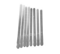 Toyvian 1set Metal Keys Kalimba Accessories for Diy Thumb Piano Repair Sound Quality Carved Scales for Beginners Metal Parts Fine Workmanship Practical Kalimba Diy Supplies