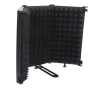 Toyvian 1set Microphone Shield Panels Portable Windproof Filter for Recording and Streaming Reduces Plosive Sounds and Noise Suitable for Condenser Microphones