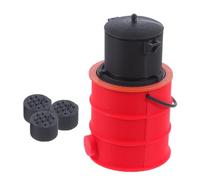 Toyvian 1set Miniature Coal Stove for Dollhouse Realistic Scale Cooking Supplies Handmade Dollhouse Decor Compact Design Unique Burning Effect for Miniature Displays