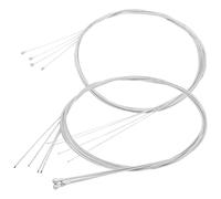 Toyvian 1Set Professional Bike Brake Cable Set Replacement Kit for Road Mountain Bikes Wear Resistant Brake Wires with High Tension Support Includes Brake Line Crimps and Cable