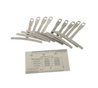 Toyvian 1set Professional Guitar String Action Ruler Gauge Set Understring Radius Gauge Rulers for Accurate Measurement and Setup and Iron Material for Guitar