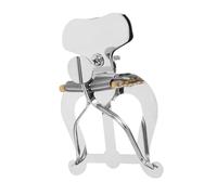 Toyvian 1set Saxophone and Trombone Music Sheet Clip with Storage Bag and Cleaning Cloth Secure Clamping for Performance Compatible with Flute and Harp