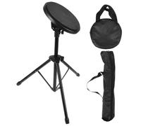 Toyvian 1set Silent Drum Practice Pad Drum Mat for Uninterrupted Practice for Drummers Apartments Shared Spaces and Easy to Use