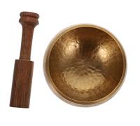 Toyvian 1set Singing Bowl for Meditation Mindfulness Yoga Practice Sound Bowl Rod Durable for All Environments for Relaxation and Healing