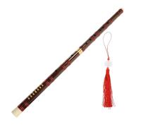 Toyvian 1set Student Bamboo Flute Key Antique Style Traditional Chinese Wind Instrument for Beginners Lightweight Boys and Girls and Friends Excellent Sound Quality