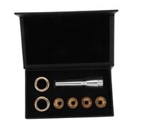 Toyvian 1set Trumpet Mouthpiece Set for Beginners and Professionals Includes and Mouthpieces Gold and Silver Finish