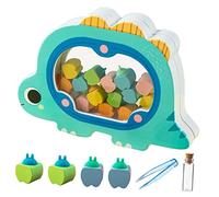 Toyvian 1set Wooden Tooth Saver Keepsake Organizer for Boy Girl Charming Dragon Design for Teeth Material Unique Boys and Girls