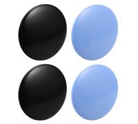 Toyvian 2 Pairs Core Sliders Exercise Gliding Discs for Pilates and Workouts on Carpet and Hardwood Floors, Pp Material for Improved Stability and Accelerated Muscle Balance, Suitable