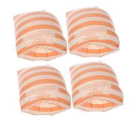Toyvian 2 Pairs Inflatable Swim Arm Floaties for Adults PVC Chamber Armbands Lightweight Quick Inflate Swim Bands for Beach Pool and Swimming Training Safety