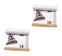 Toyvian 2 pcs Fabric Board Kids Decor Wall Hanging Wall Decoration Children's Room Kid Room Decor Measuring Ruler Baby Growth Chart Ruler Curve Ruler Hanging Wall Decal