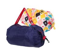 Toyvian 2 Pcs Large Capacity Foldable Reusable Grocery Tote Bags Heavy Duty Utility Shopping Bags for Women Portable Market Carrier Multipurpose Travel and Daily Errand