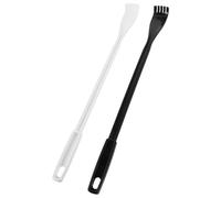 Toyvian 2 Pcs Manual Back Scratchers with Long Handle Ergonomic Itching Stick for Easy Itch Relief and Back Massage for Elderly Men and Women for Daily Care and Unwinding Before Bed