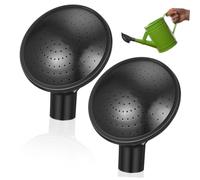 Toyvian 2 Pcs Watering Can Sprayer Head Replacement Plastic Water Can Cap for Flowers Plants Garden Tool and Indoor Watering