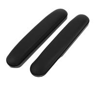 Toyvian 2 Pcs Wheelchair Armrest Pads Soft Non-Slip PU Leather Cushion Protection for Wide Compatibility Wheelchair Accessories for Home Care and Healthcare Facilities