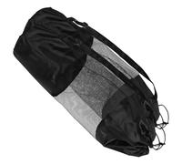 Toyvian 2 Pcs Yoga Mat Storage Bags in Black Oxford Cloth with Space-Saving Single Shoulder Backpack Style for On-the-go Use and Occasions