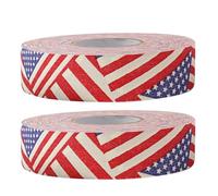 Toyvian 2 Rolls Cold Resistant Hockey Tape Non Skid Durable Hockey Stick Wrapper for Skates Knees and Shin Elastic Grip and Sports Activities