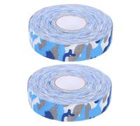 Toyvian 2 Rolls Portable Hockey Tape Wear Resistant Sports Tape for Hockey Sticks Slip Grip Convenient Camo