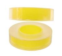 Toyvian 2 Rolls Transparent Bamboo Flute Film Self-adhesive Dizi Membrane for Beginners Easy Installation High Performance Sound Stability Flute Practice Repair Accessory