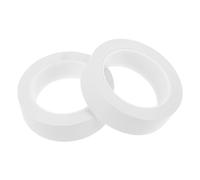 Toyvian 2 Rolls Warning Tape for Court Lines Outdoor Adhesive Marking Tape for Construction and Party Decorations 50mm x 33m Bright Yellow Black Text