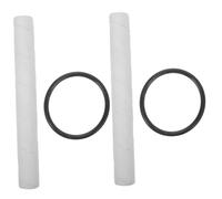 Toyvian 2 Sets Buddha Sound Bowl Mallet and Rubber Ring for Singing Bowl Accessories Includes Mallet and Stick for Yoga Meditation Practice Random Color