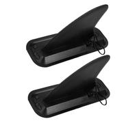 Toyvian 2 Sets Detachable Paddle Board Fin Plastic Surfboard Water Stabilizer Paddle Water Divider for Kayak Sup with -lock Installation Compatible with Boards