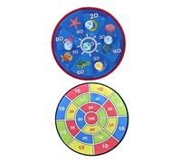 Toyvian 2 Sets Sticky Balls Toss Game Outdoor Indoor Throwing for Hand Eye Coordination Parent Interaction Bright Colors for Birthday Party Nursery Garden