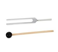 Toyvian 2 Sets Tuning Fork Set Aluminum Alloy Tuning Forks for Chakra Healing Meditation Musical Instrument for Stress Relief