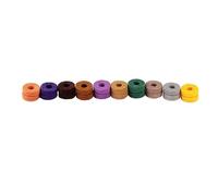Toyvian 20 Pcs Colored Felt Washers for Cymbal Stand Hi-hat Drum Pads Accessory Set for Drum Practice and Cymbal Protection