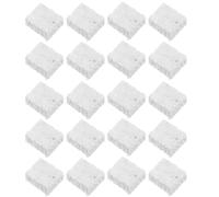 Toyvian 20 Pcs Miniature Resin Step Statue Landscaping Adornment