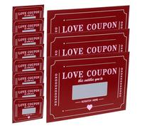 Toyvian 20 Sheets Valentine Scratch off Cards for Couples with Creative Challenges and Interactive Fun, Paper Material Game Set for Romantic Date Night and Birthdays