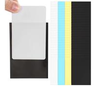 Toyvian 200 Pcs Trading Card Sleeves Sports Card Sleeves Cpp Material Scratch-Resistant Assorted Color Options