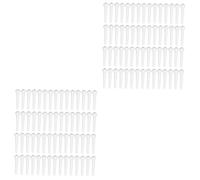 Toyvian 200pcs Ballad Guitar Bridge Pins String Nails for Acoustic Guitar Bridge String Pegs and