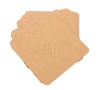 Toyvian 200pcs Brooch Display Cards Pin Display Jewelry Packaging for Small Business