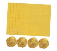 Toyvian 200pcs Gold Aluminium Foil Wrappers for Chocolate Candy Packaging Food-Grade Wrapping Paper for DIY Treats Versatile and Decorative for Weddings Birthdays and Holiday Celebrations