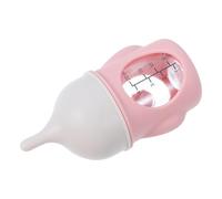 Toyvian 20ml Silicone Pet Feeding Bottle with Soft Silicone Nipple for Kitten and Orphaned Pet, Easy Clean and Reusable Nursing Bottle for Animal Care
