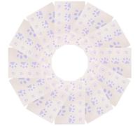 Toyvian 20pcs Blue Cat Paw Temporary Tattoos for Arm and Hand, Temperature Color Change Feature Thermochromic Technology, Reusable Water Transfer Stickers for Parties and Makeup