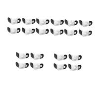 Toyvian 20pcs Childproof Cabinet Locks Safety Latches for Drawers Refrigerators Versatile Design for Essential for Safety Proofing