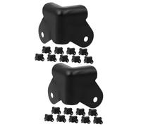 Toyvian 20pcs Corner Guard Protector Iron Speaker Corner Cover Speaker Cabinet Guards