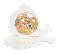 Toyvian 20pcs Deciduous Tooth Storage Box Wood Case for Teeth Keeping Box for Boys Girls