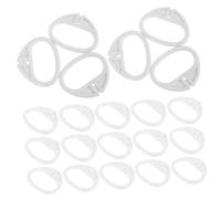 Toyvian 20pcs Drawstring Music Box Pull Ring Handle Pp Music Box Pull Ring Replacement